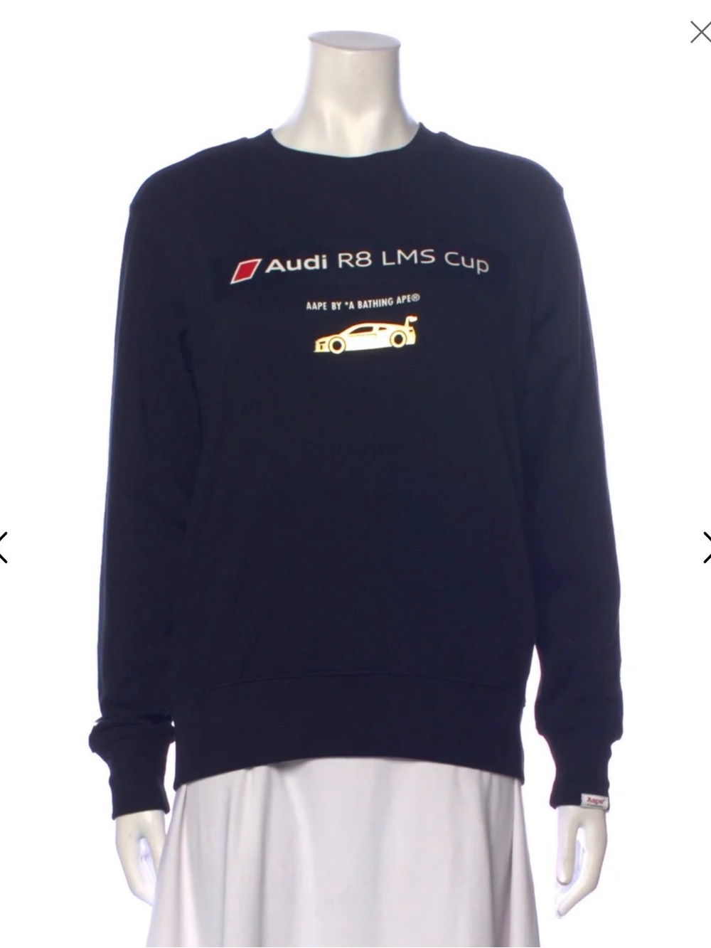 A Bathing Ape x Audi R8 Sweatshirt
Black